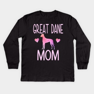 Great dane Mom | Perfect Gift Kids Long Sleeve T-Shirt